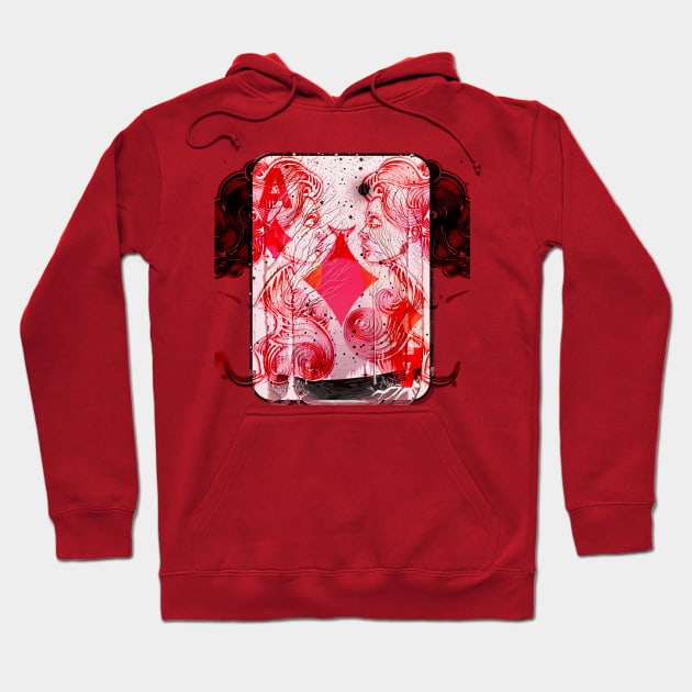 lady of aces Hoodie by psanchez